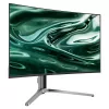 LC-Power LC-M32UCO 31.5 colių QD-OLED 4K Ultra HD lenktas monitorius, 3840×2160, 0,03 ms, 450 cd/m², USB šakotuvas, garsiakalbiai, VESA, reguliuojamas aukštis