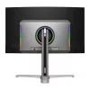 LC-Power LC-M32UCO 31.5 colių QD-OLED 4K Ultra HD lenktas monitorius, 3840×2160, 0,03 ms, 450 cd/m², USB šakotuvas, garsiakalbiai, VESA, reguliuojamas aukštis