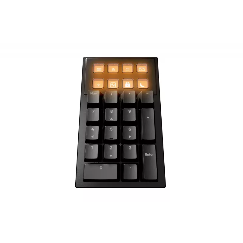 be quiet! Dark Mount Silent Linear DE ISO klaviatūra, USB, QWERTZ, vokiškas išdėstymas, juoda