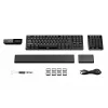 be quiet! Dark Mount Silent Linear DE ISO klaviatūra, USB, QWERTZ, vokiškas išdėstymas, juoda
