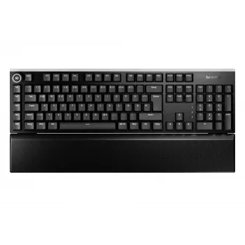be quiet! Light Mount Silent Tactile DE ISO žaidimų klaviatūra, QWERTZ vokiškas išdėstymas, juoda