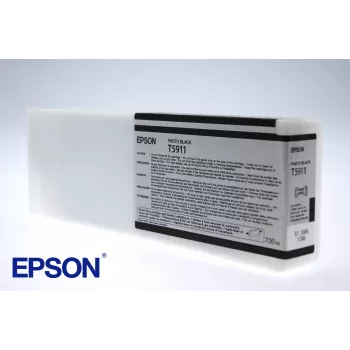 Epson T591100 Photo Black kasetė, pigmentinis rašalas, 700 ml, 1 vnt.