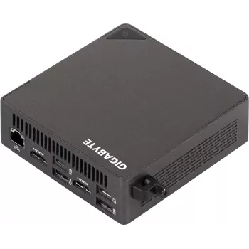 GIGABYTE BRIX Mini kompiuteris Core Ultra 7 255H, 2xDDR5 SO-DIMM, 2xHDMI, 2xUSB-C, 0,46L