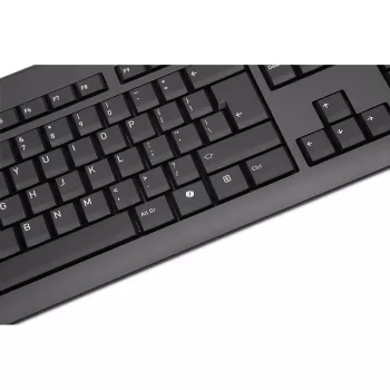 TERRA 1500 laidinė klaviatūra [US/EU] USB QWERTY juoda