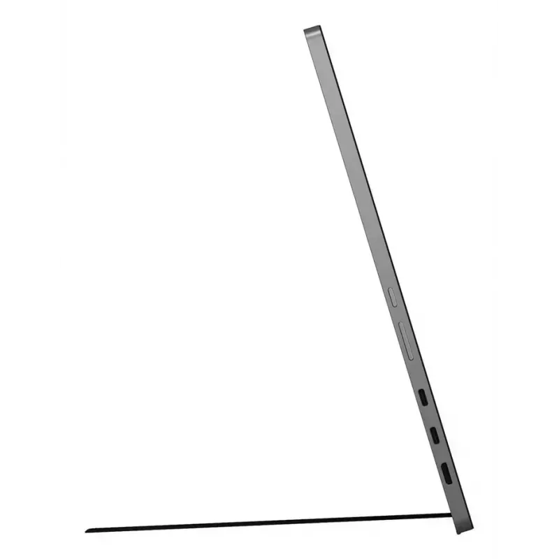 Nešiojamas monitorius LG 17MT70, 17 colių, WQXGA, IPS, LED, USB-C, juodas su nerūdijančiu plienu