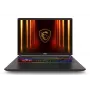 Nešiojamas kompiuteris MSI Vector 18 HX AI A2XWJG-657 18 colių QHD+ 240Hz Intel Core Ultra 9 275HX 32GB RAM 2TB SSD NVIDIA GeForce RTX 5090 Windows 11 Home