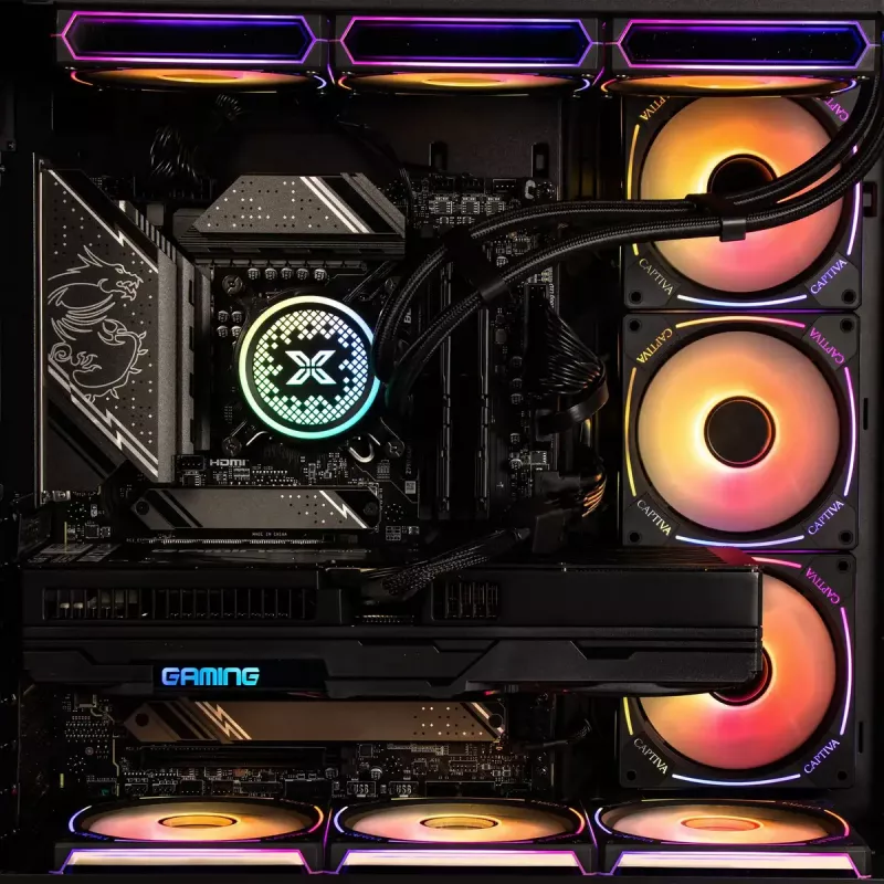 Stalinis kompiuteris CAPTIVA Highend Gaming I90-064 i9-14900KF 64GB 2TB RTX5070 Windows 11