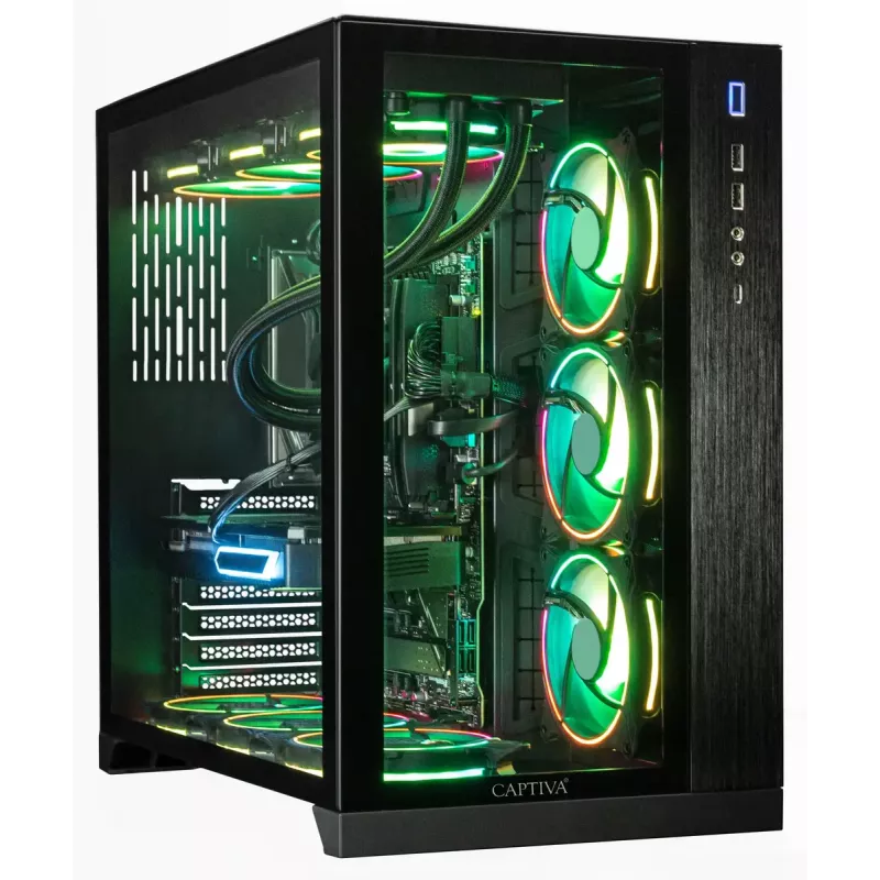 Stalinis kompiuteris CAPTIVA Highend Gaming I90-064 i9-14900KF 64GB 2TB RTX5070 Windows 11