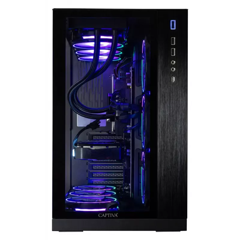 Stalinis kompiuteris CAPTIVA Highend Gaming I90-064 i9-14900KF 64GB 2TB RTX5070 Windows 11