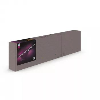 Philips Hue White and colour ambience Perifo tiesių lubų bėgių pagrindo rinkinys (4 taškai)