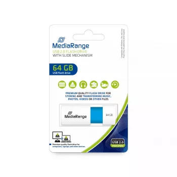 USB atmintukas MediaRange 64GB USB Type-A 2.0 MR974