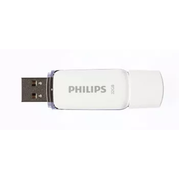 “Philips FM32FD70B” USB atmintukas 32 GB, USB-A 2.0, baltas