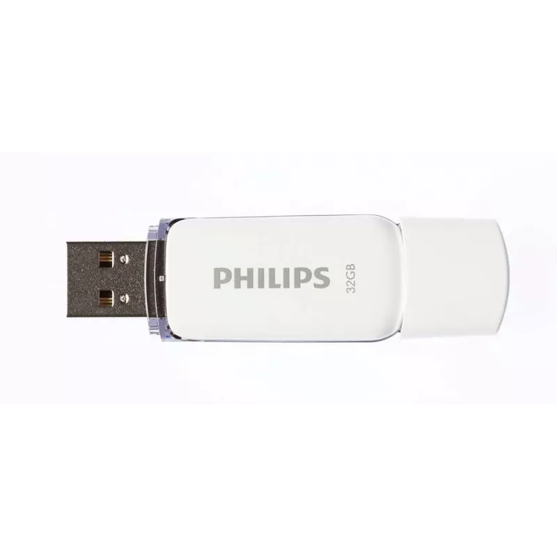 “Philips FM32FD70B” USB atmintukas 32 GB, USB-A 2.0, baltas
