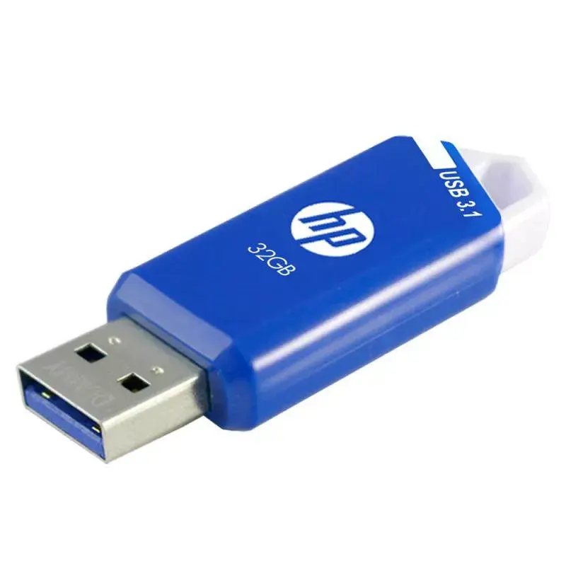 HP x755w Triple Pack USB atmintinė 32 GB USB Type-A 3.2 Gen 1 (3.1 Gen 1) Mėlyna, Balta