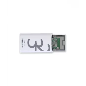 Philips Click USB atmintinė 32 GB USB Type-C 3.2 Gen 1 (3.1 Gen 1) Skaidri, Balta