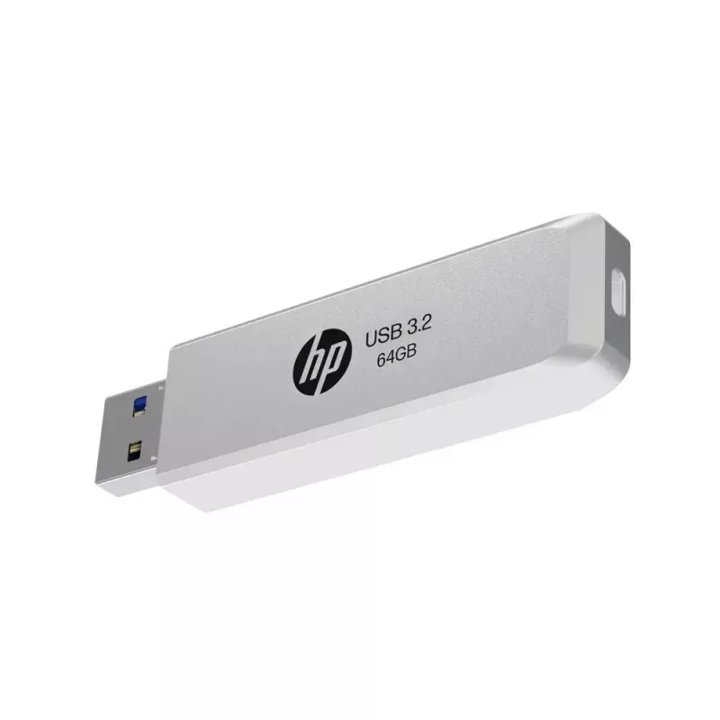 USB atmintukas HP HPFD819W-A-64 64 GB USB Type-A 3.2 Gen 2 (3.1 Gen 2) sidabrinis, stumdomas