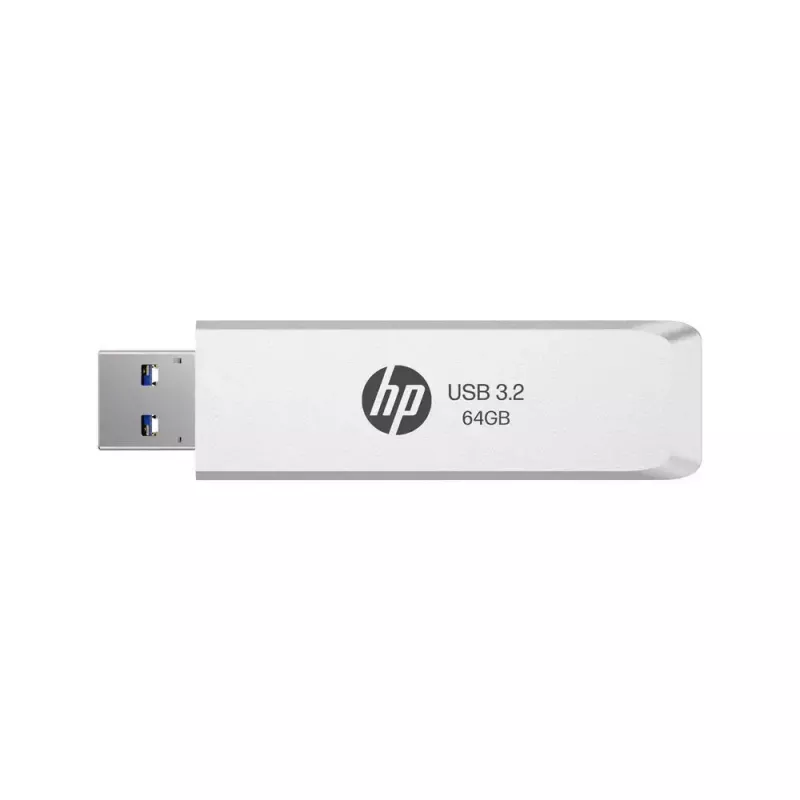 USB atmintukas HP HPFD819W-A-64 64 GB USB Type-A 3.2 Gen 2 (3.1 Gen 2) sidabrinis, stumdomas