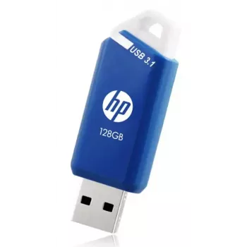 USB atmintukas HP X755W PACK x3 – 128 GB, USB Type-A 3.2 Gen 1, slankioji konstrukcija, mėlyna/balta