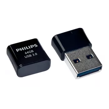 Philips Pico Edition 3.0 USB atmintukas 64 GB USB Type-A 3.2 Gen 1 (3.1 Gen 1) Juodas