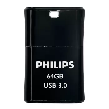 Philips Pico Edition 3.0 USB atmintukas 64 GB USB Type-A 3.2 Gen 1 (3.1 Gen 1) Juodas