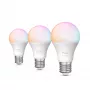“Philips Hue White and colour ambience Essential A60 – E27 išmanioji lemputė – 806 lm – 8 W – 3 vnt. pakuotė”
