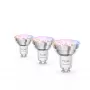 Philips Hue White and colour ambience Essential GU10 – išmanusis prožektorius – 345 lm – 4,7W – 3 vnt. pakuotė
