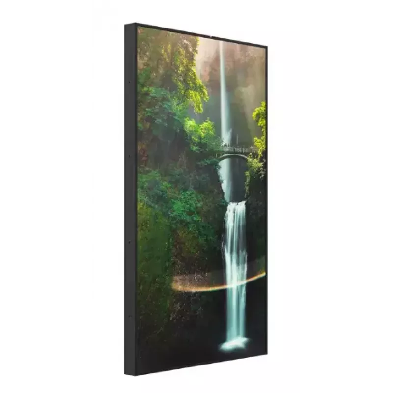 Skaitmeninės reklamos plokščiasis ekranas Hisense 55WH80F – 55 colių (139,7 cm) LED, 4K UHD, 4000 cd/m², Android 11, 24/7, ADS skydelis, 8 ms, VESA, juodas