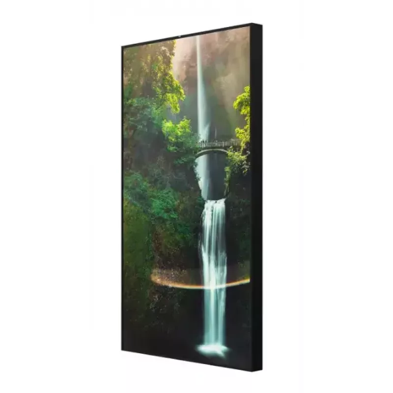 Skaitmeninės reklamos plokščiasis ekranas Hisense 55WH80F – 55 colių (139,7 cm) LED, 4K UHD, 4000 cd/m², Android 11, 24/7, ADS skydelis, 8 ms, VESA, juodas