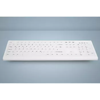 Contour Design Active Key AK-C8100F-U1-W/US klaviatūra medicininė USB QWERTY JAV anglų balta