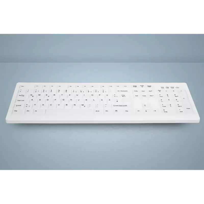 Contour Design Active Key AK-C8100F-U1-W/US klaviatūra medicininė USB QWERTY JAV anglų balta