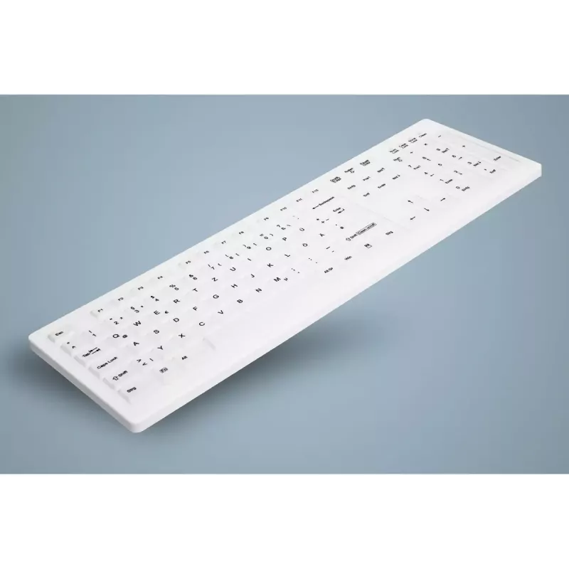 Contour Design Active Key AK-C8100F-U1-W/US klaviatūra medicininė USB QWERTY JAV anglų balta
