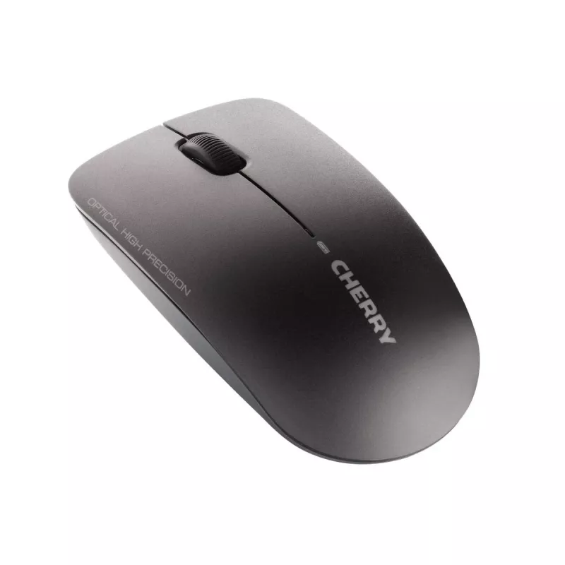 CHERRY DW 3000 belgiška AZERTY belaidė klaviatūra su pele, juoda