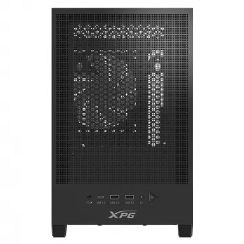 XPG VALOR MESH NANO MID-TOWER-CHASSIS - Juoda, Midi bokštas, PC, Juoda, micro ATX, Mini-ITX, SPCC, 17 cm