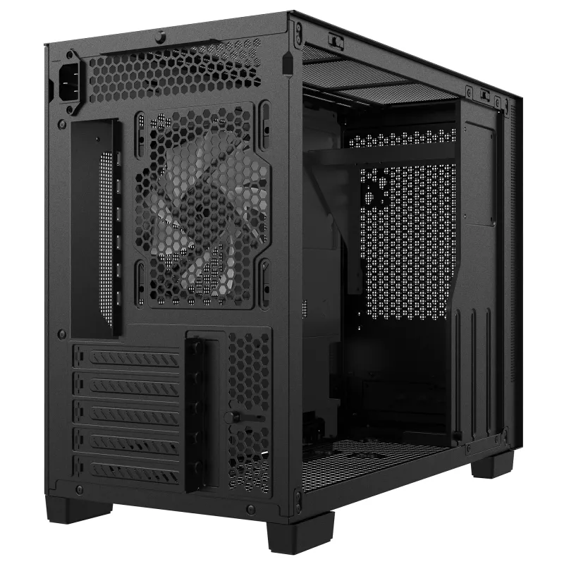 XPG VALOR MESH NANO MID-TOWER-CHASSIS - Juoda, Midi bokštas, PC, Juoda, micro ATX, Mini-ITX, SPCC, 17 cm