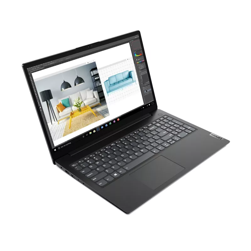 Nešiojamas kompiuteris Lenovo V15 G2 IJL Intel® Celeron® N4500 15,6 colio Full HD 8 GB DDR4 256 GB SSD Wi-Fi 6 Windows 11 Home juodas