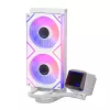 XPG LEVANTE II 240 White, skysto aušinimo komplektas, 12 cm, 26,7 dB, baltas