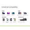 Conceptronic 3 prievadų 67W GaN USB PD įkroviklis su USB-C įkrovimo laidu, USB-C x 2, USB-A x 1, QC 3.0, PPS