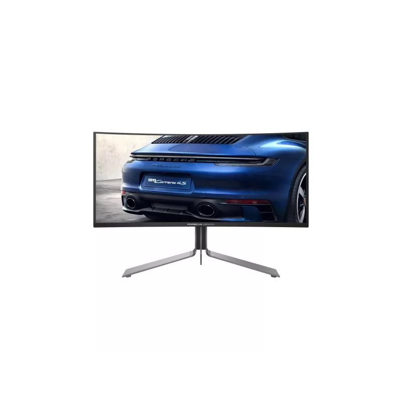 Monitorius AOC Porsche PD34 86,4 cm (34 colių) 3440 x 1440 pikselių Wide Quad HD QD-OLED juodas