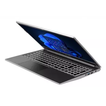 Nešiojamas kompiuteris TERRA 1500P R5-7430U W11 AMD Ryzen™ 5 39,6 cm (15,6 colio) 16 GB DDR4-SDRAM 500 GB SSD Wi-Fi 6E (802.11ax) Windows 11 Home Sidabrinis