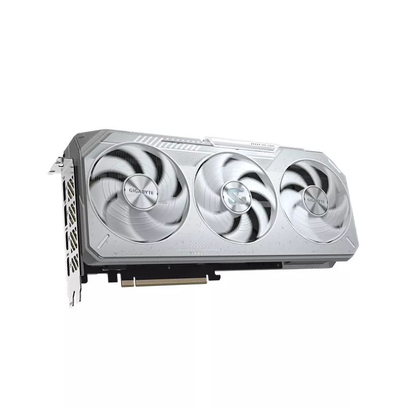 Vaizdo plokštė GIGABYTE Radeon RX 9070 XT GAMING OC ICE 16 GB GDDR6 256-bit PCIe 5.0 3 ventiliatoriai balta