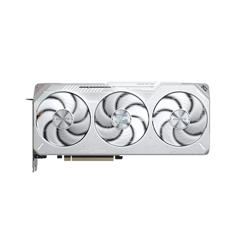 Vaizdo plokštė GIGABYTE Radeon RX 9070 XT GAMING OC ICE 16 GB GDDR6 256-bit PCIe 5.0 3 ventiliatoriai balta