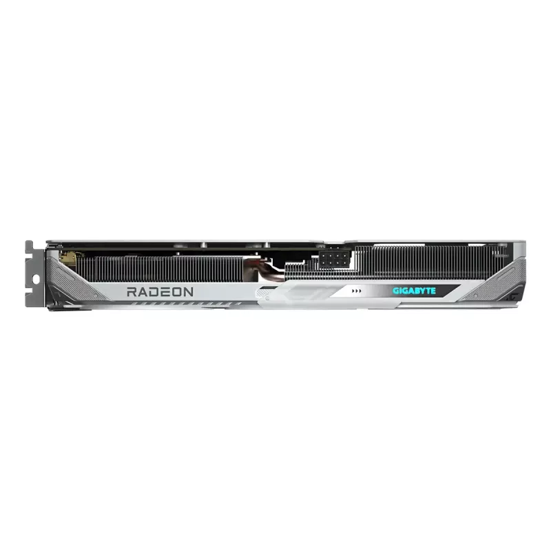 Vaizdo plokštė GIGABYTE Radeon RX 9060 XT OC ICE — 16 GB GDDR6, 128 bitų, PCIe 5.0, 3 ventiliatorių WINDFORCE