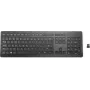 HP Wireless Premium Keyboard – pilno dydžio belaidė klaviatūra su membraniniais klavišais, juoda