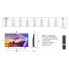 Philips 43PUS8500/12 televizorius 109,2 cm (43 col.) 4K Ultra HD Smart TV Wi-Fi Juodas