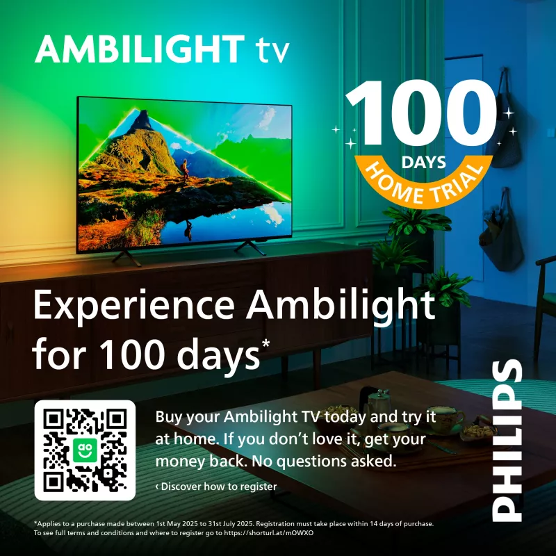 Televizorius Philips Ambilight 85MLED910/12 65 colių 4K Ultra HD QD-Mini LED