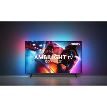 Philips Ambilight 55MLED910/12 televizorius 139,7 cm (55 colių) 4K Ultra HD išmanusis televizorius Wi-Fi juodas