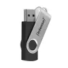 USB atmintukas Intenso 128 GB USB-A 3.2 Gen 1x1 juodas-sidabrinis