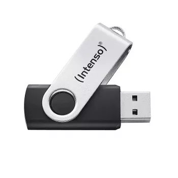 USB atmintukas Intenso 128 GB USB-A 3.2 Gen 1x1 juodas-sidabrinis