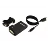 Lenovo USB 3.0 adapteris DVI/VGA 2048 x 1152 pikseliai Juoda