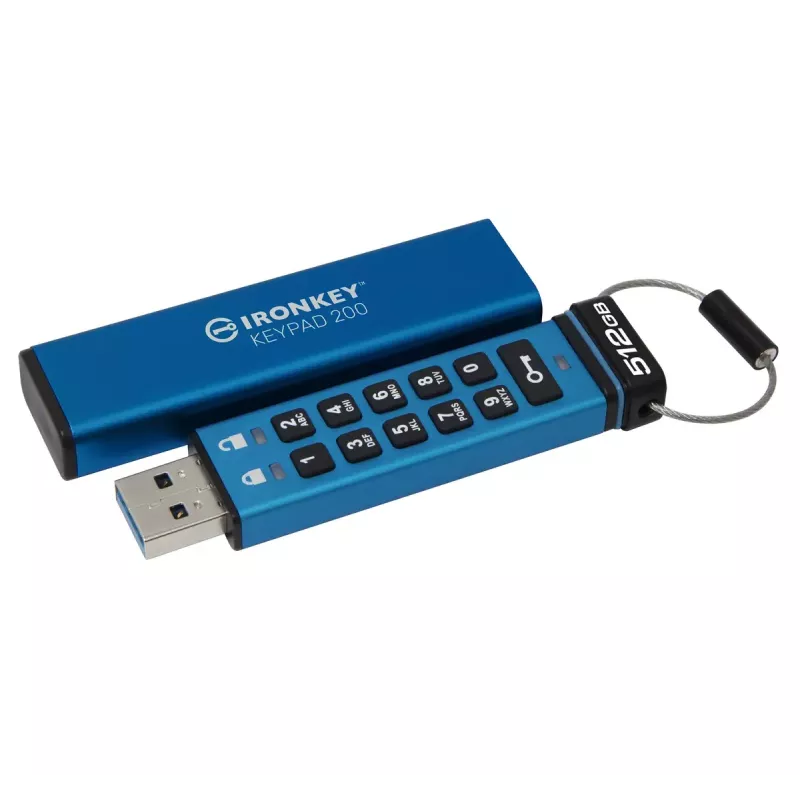 USB atmintukas Kingston 512GB USB-A IronKey 200